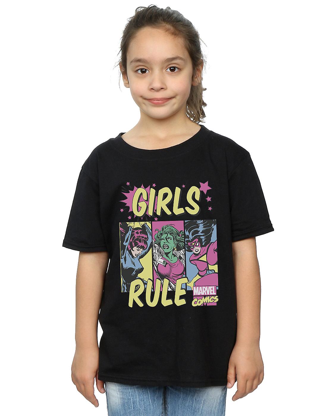 Marvel Comics jenter jenter styre t-skjorte