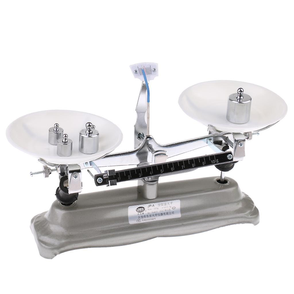 500 Gram Table Balance Scale with Weights for Teaching Tool Lab Equipment