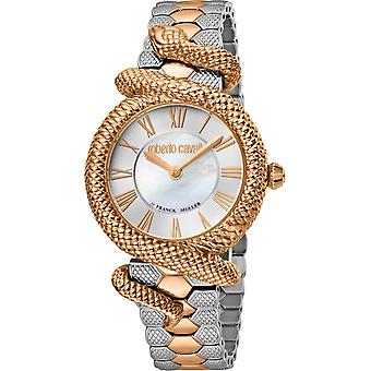 Roberto Cavalli af Franck Muller RV1L029M0101 - Rustfrit stål Kvinde Kvarts Analog