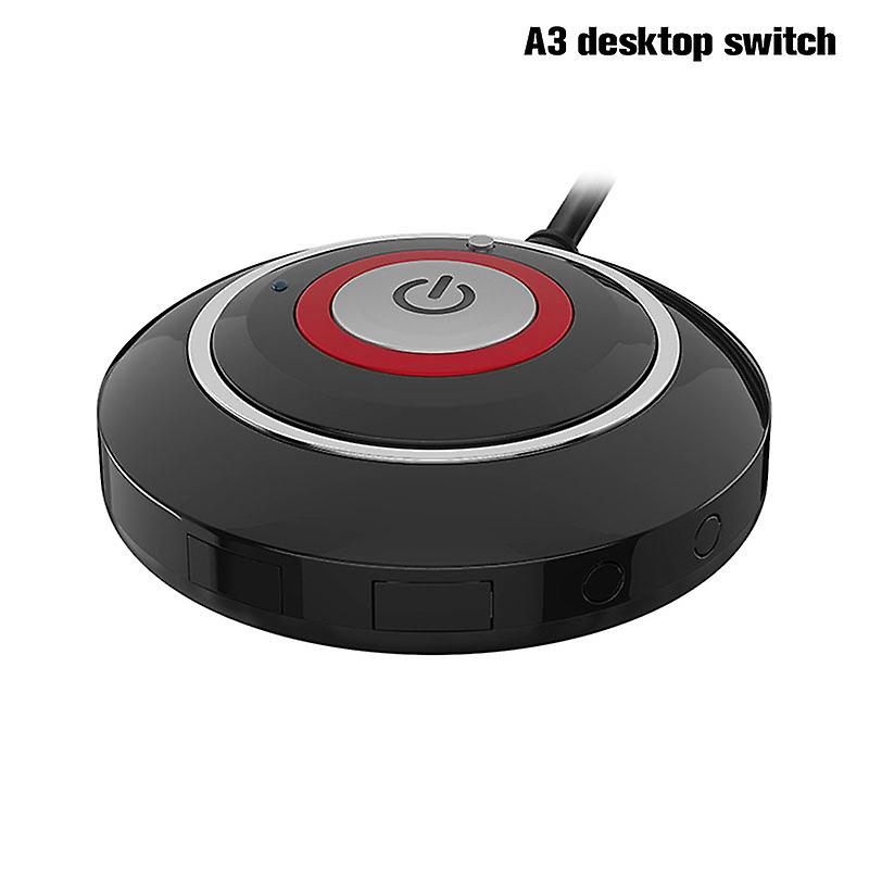 Computer Desktop Switch Button Dual Usb Audio Desktop Host External Start Button
