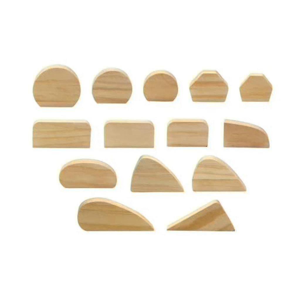14 Pcs Pottery Mug Handle Molds For Clay, Wood Pottery Tool Kit For Making Mug Handle,modeling Clay