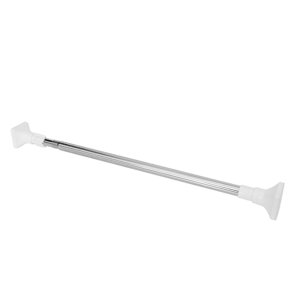 Spring Extendable Telescopic Curtain Clothes Rods 60-104cm Square End