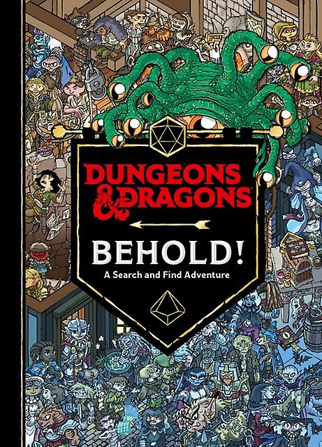 Dungeons Dragons Behold A Search And Find Adventure by Wizards of the Coast Paperback Book