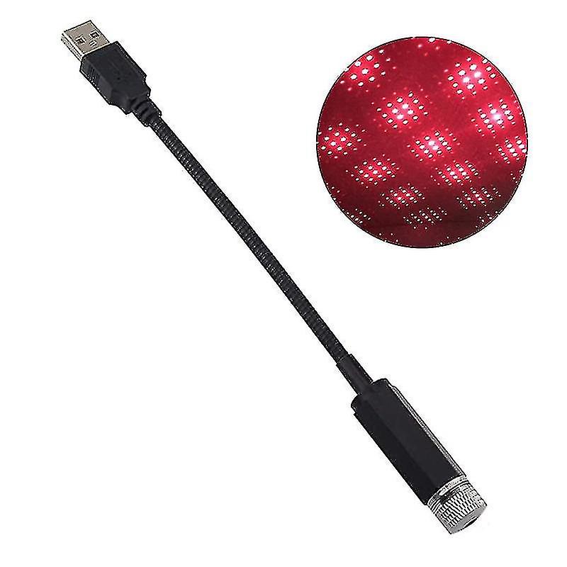 Car Atmosphere Starry Ceiling Interior Lamp Romantic Usb Night Light Decorations