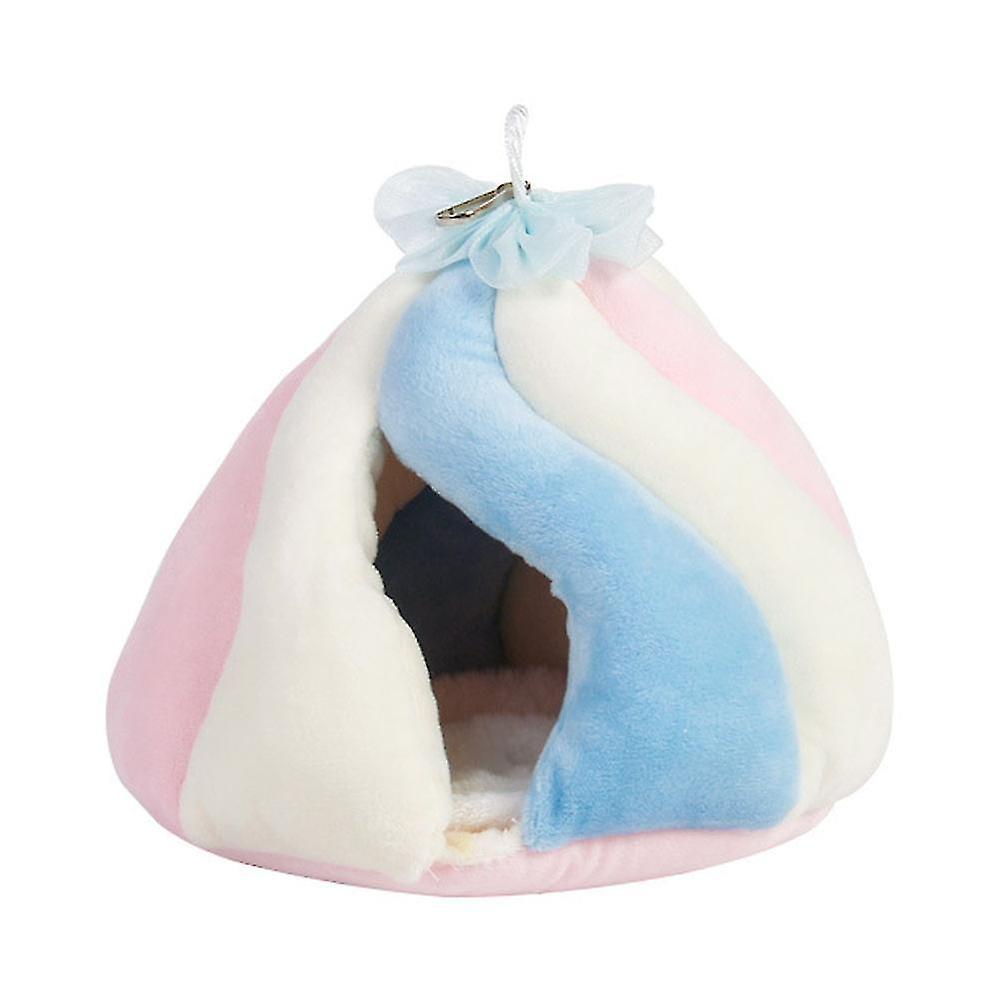 1pc Pet Mice Hammock Small Pet Cot Bed Hanging Nest Velvet Hammock Sleeping Nest For Small Pets Pets