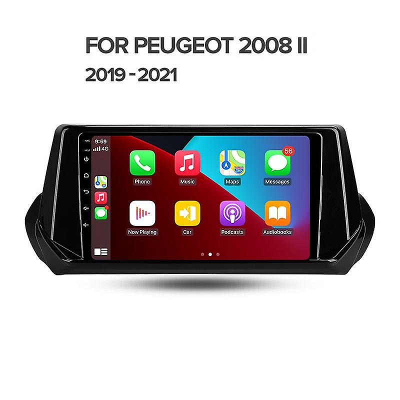 For Peugeot 2008 II 2 2019 - 2021 Multimedia Stereo Player Android Auto Radio Video BT Navigation