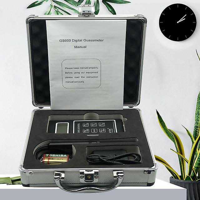 Gs600  Gaussmeter Teslameter  Ac / Dc Magnetic Field Gauss Meter  0~200mt~2000mt