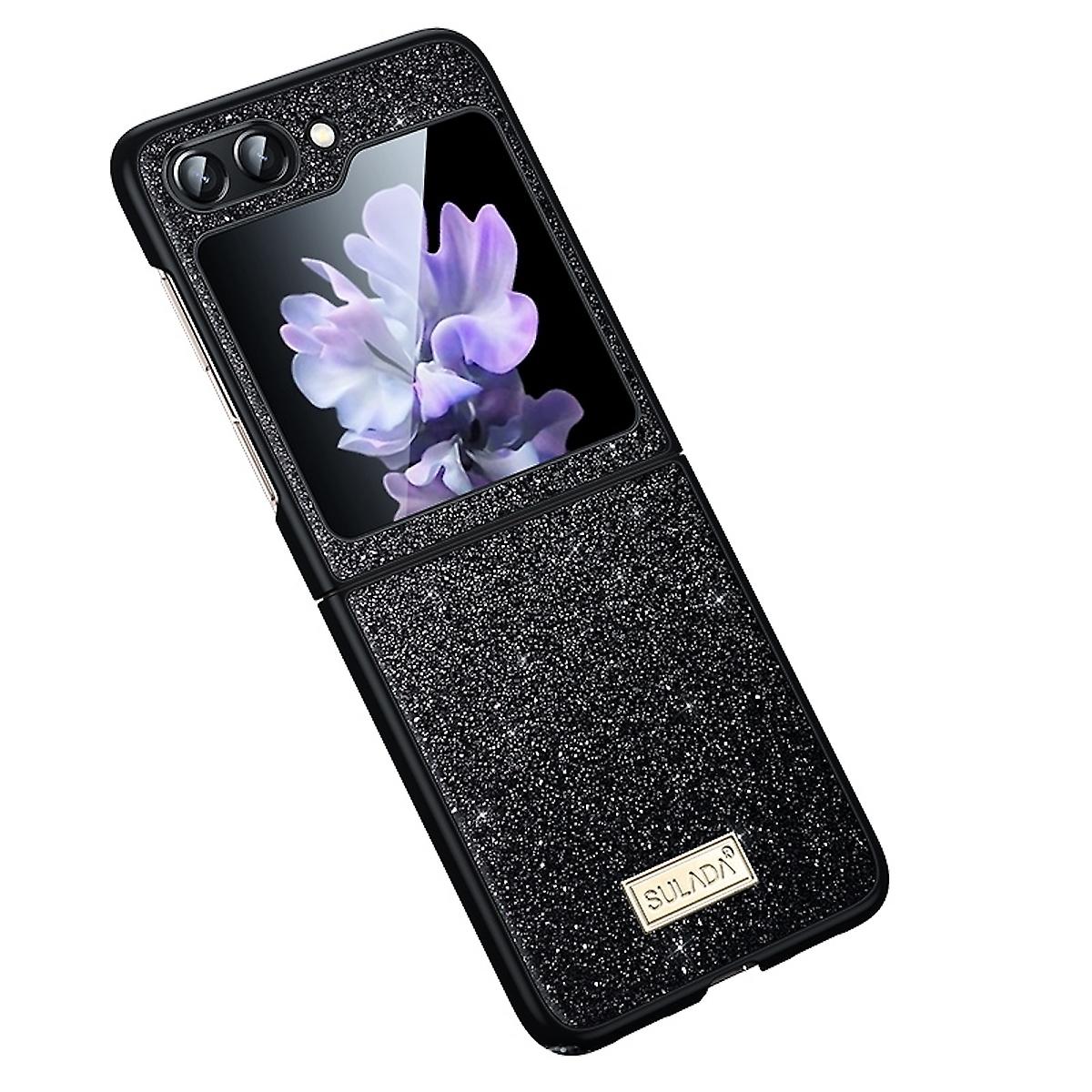 For Samsung Galaxy Z Flip5 5G SULADA shockproof TPU + synthetic leather case
