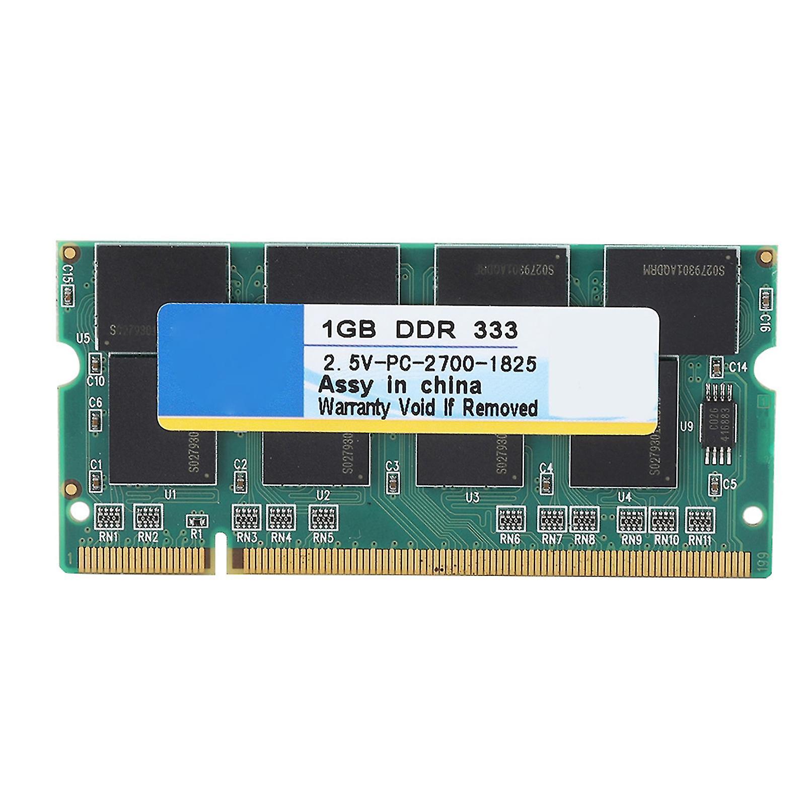 Xiede 1G 333MHz Laptop RAM for DDR PC-2700 notebook Full Compatibility for Intel / AMD