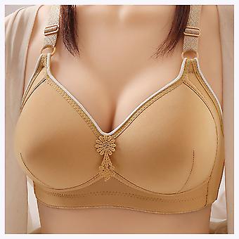 Women's Full Coverage Nursing Bras Wirefree Chest Gather Sexy Bra Christmas Thanksgiving Birthday Gift