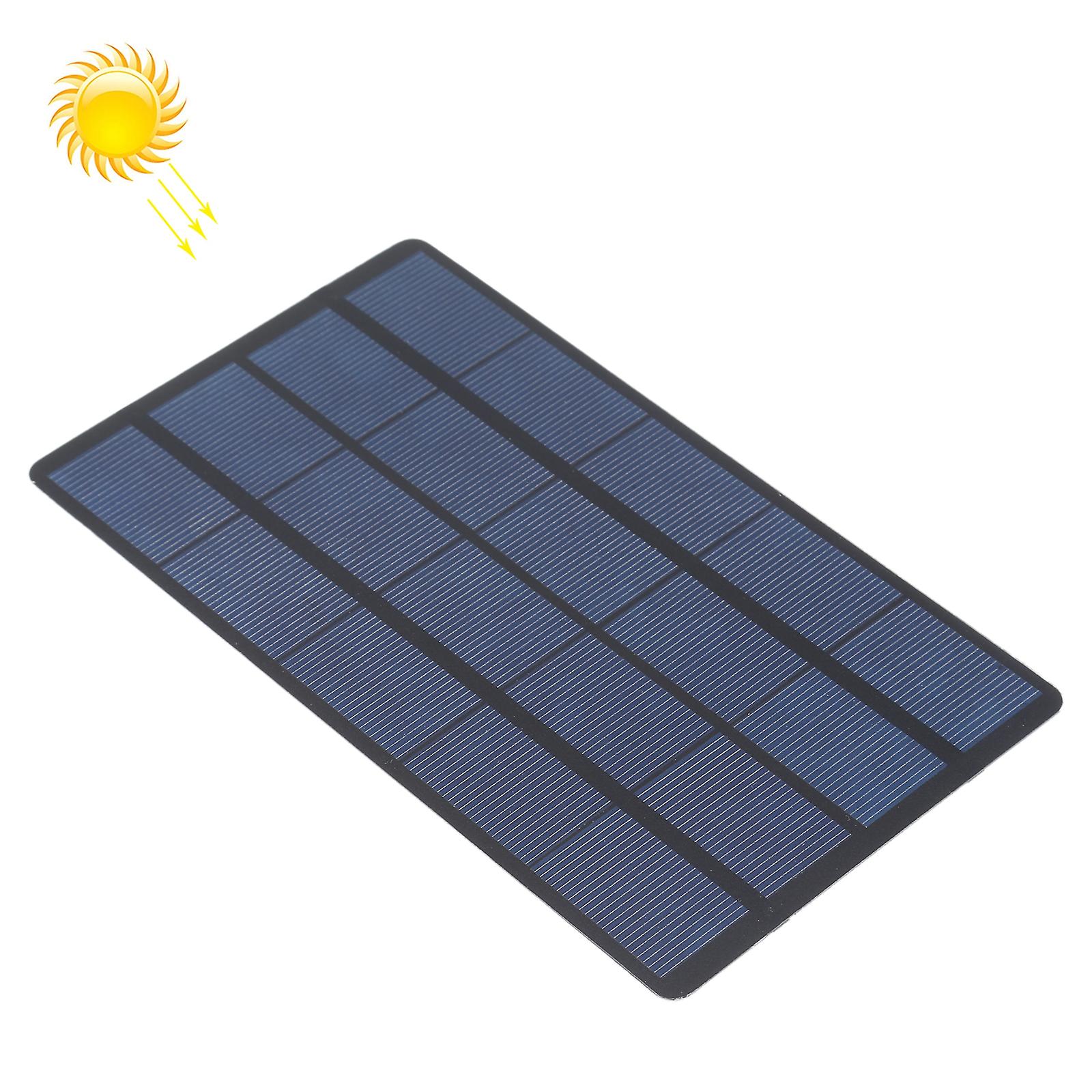 5V 3W 600mAh DIY Solar Battery Panel, Size: 110 x 190mm