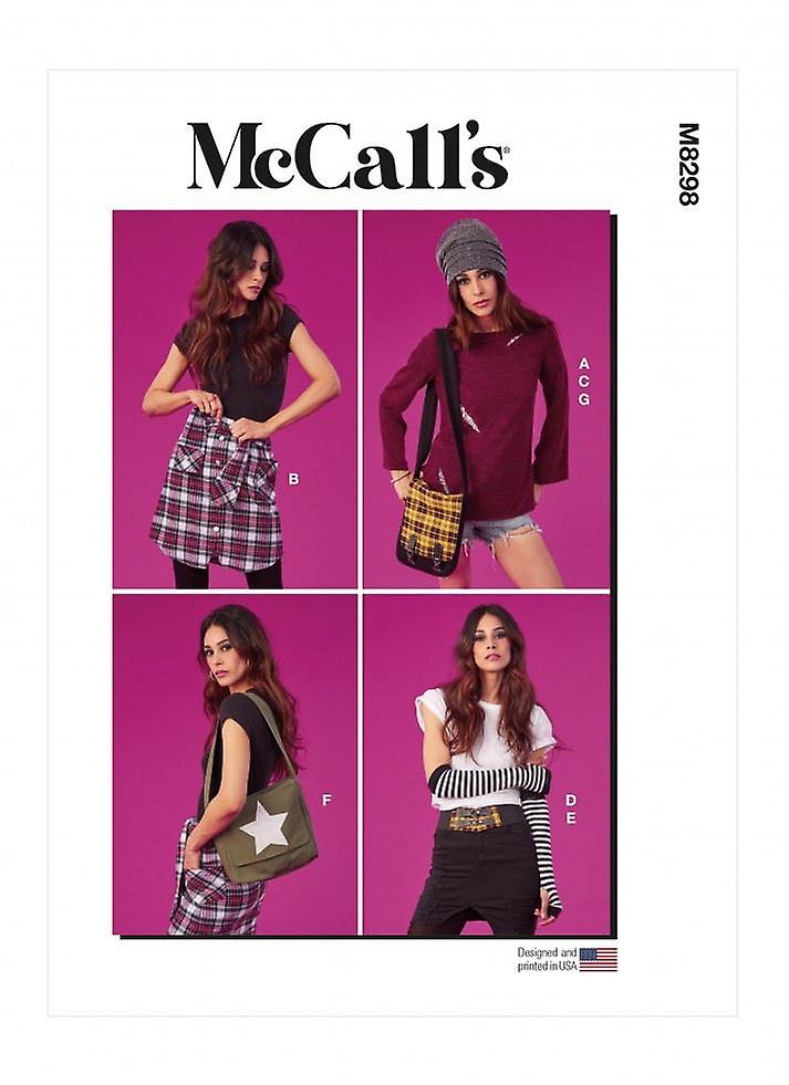 McCalls Paper Sewing Pattern 8298