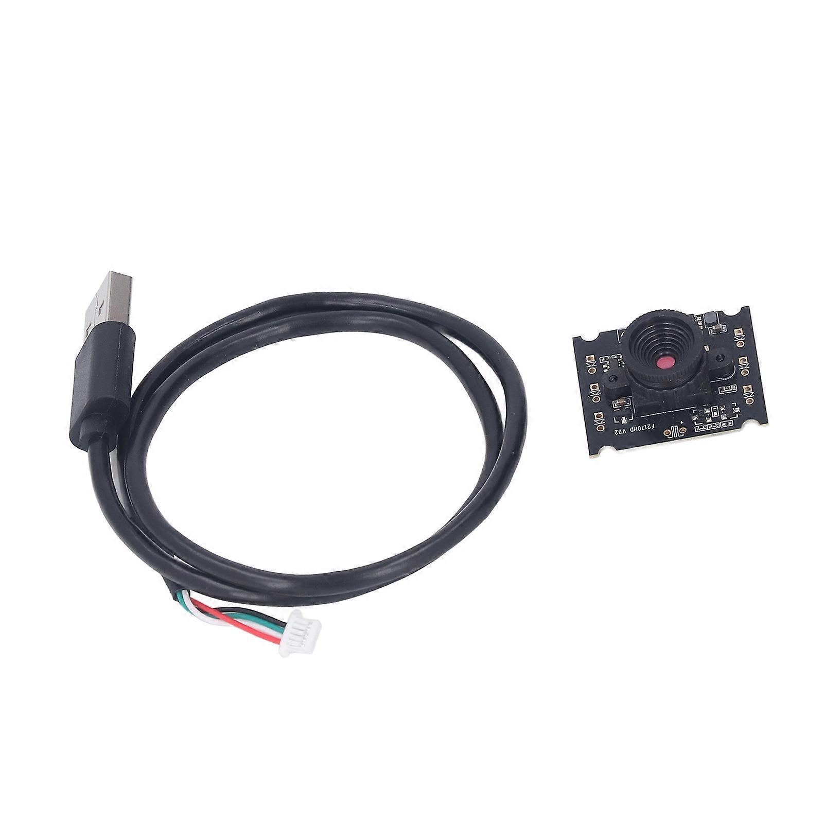 USB Camera Module 2MP High Definition 75 Degree View Angle Manual Focus Industrial Camera Module for Phone Notebook