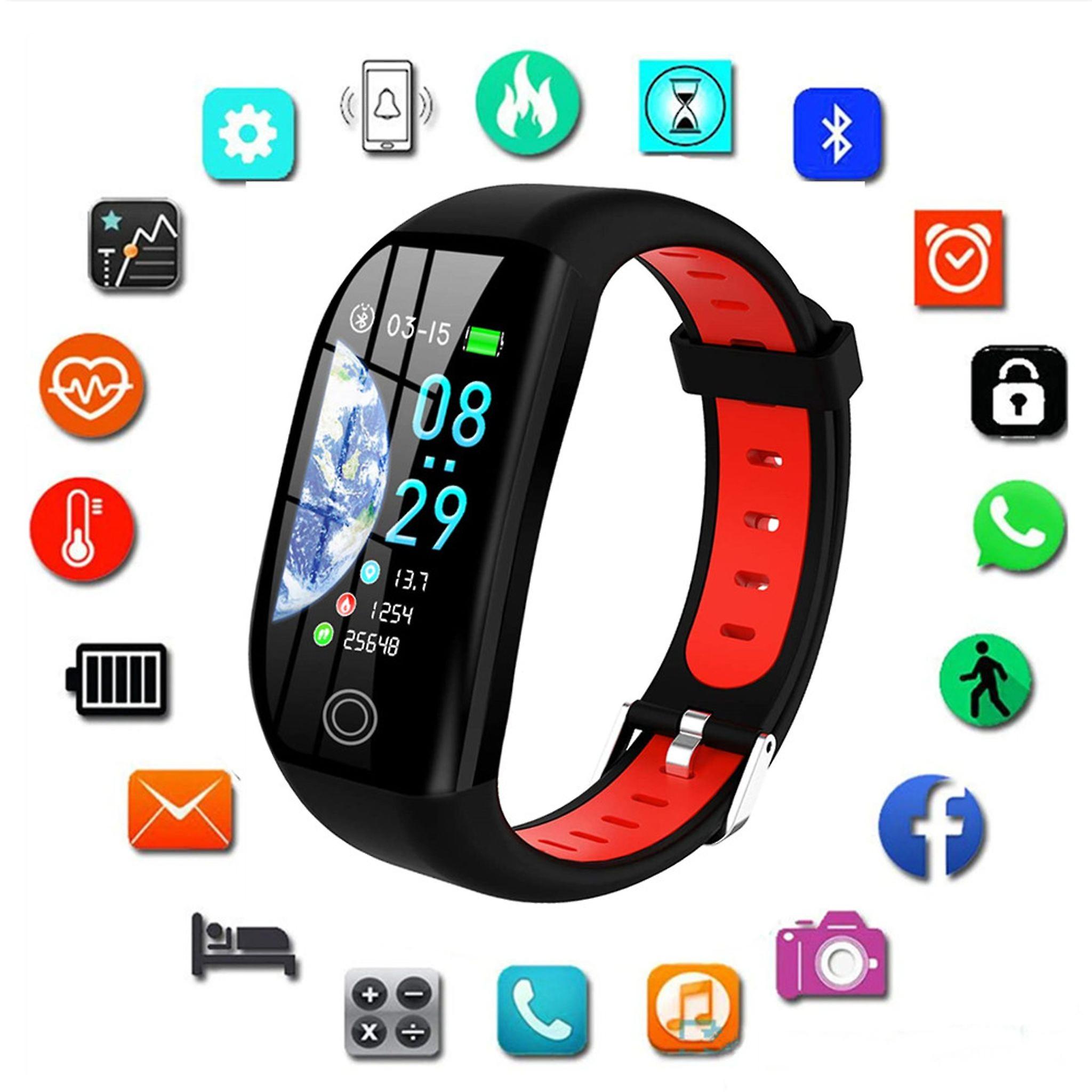Piece Smart Sports Fitness Bracelet With Heart Rate Monitor