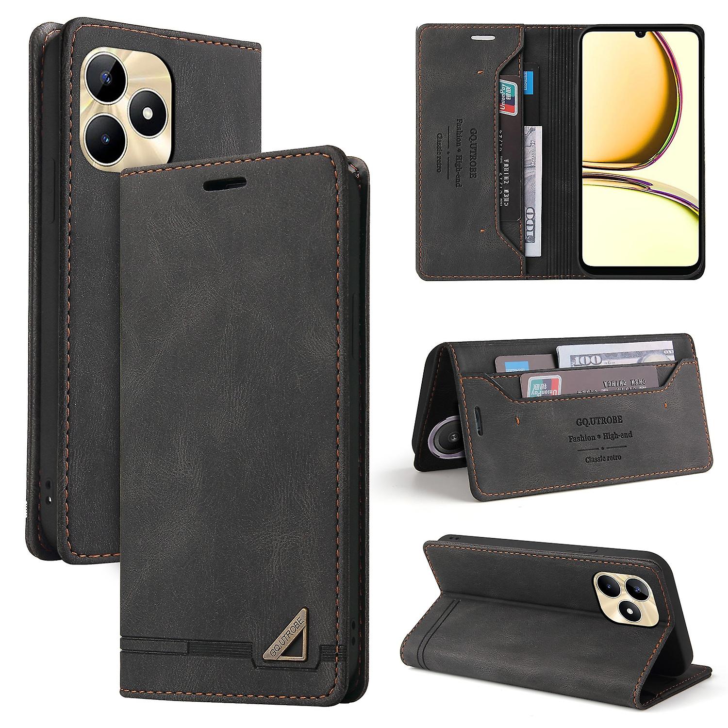 Skin Feel Leather Case For Realme C53