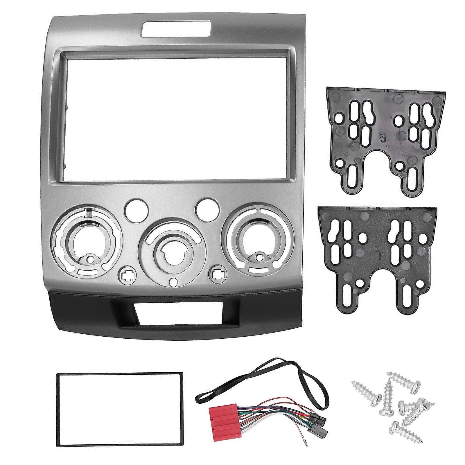 2 din fascia panel for Ford Ranger with DVD navigation frame