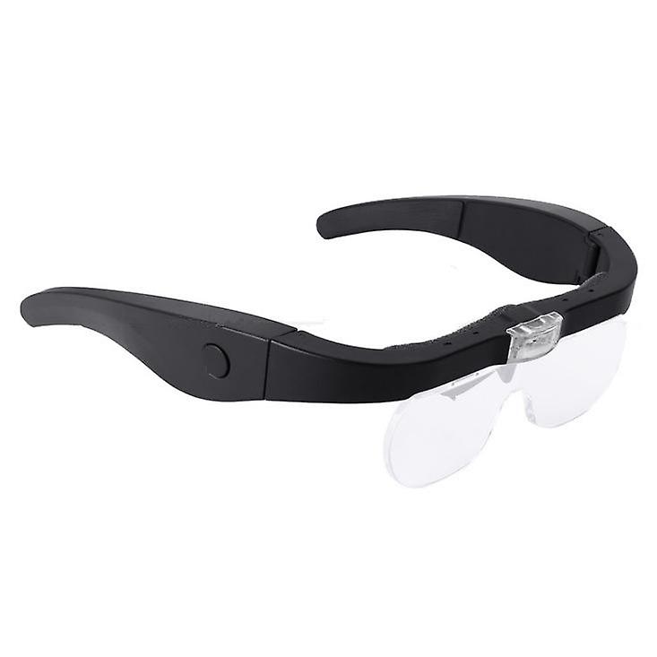 Detachable Lens LED Light Head Magnifying Glasses