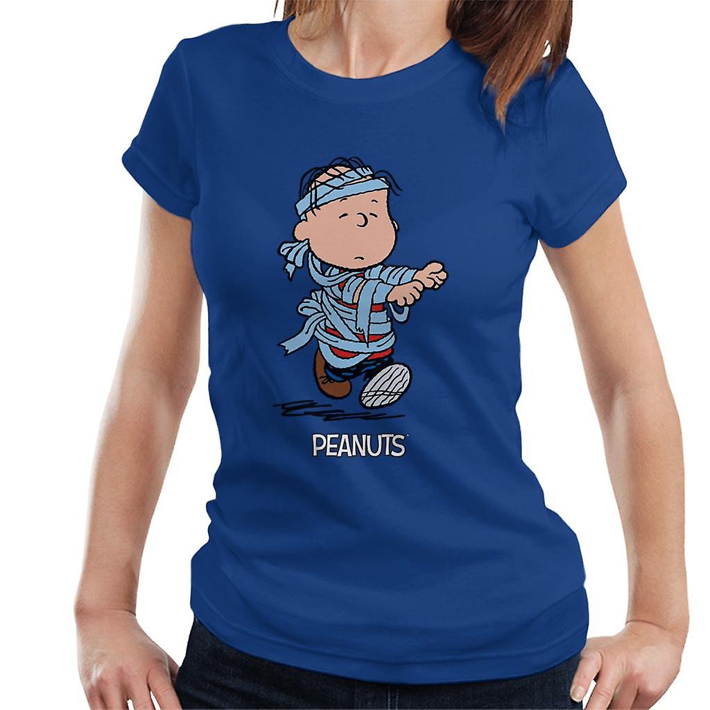 Peanuts Halloween Mummy Linus Van Pelt Women's T-Shirt
