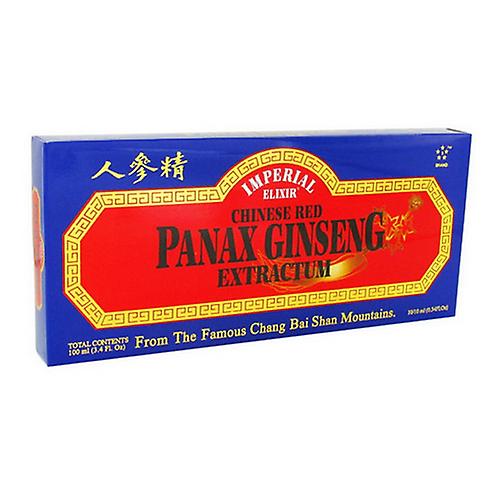 Imperial Elixir / Ginseng Company Chinese Red Panax Ginseng Extractum - Vials, 10x10 Cc (Pack of 1)