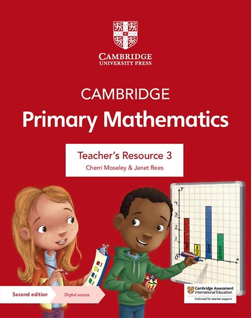 Cambridge Primary Mathematics Teachers Resource 3 With Digital Access by Cherri Moseley Paperback Book