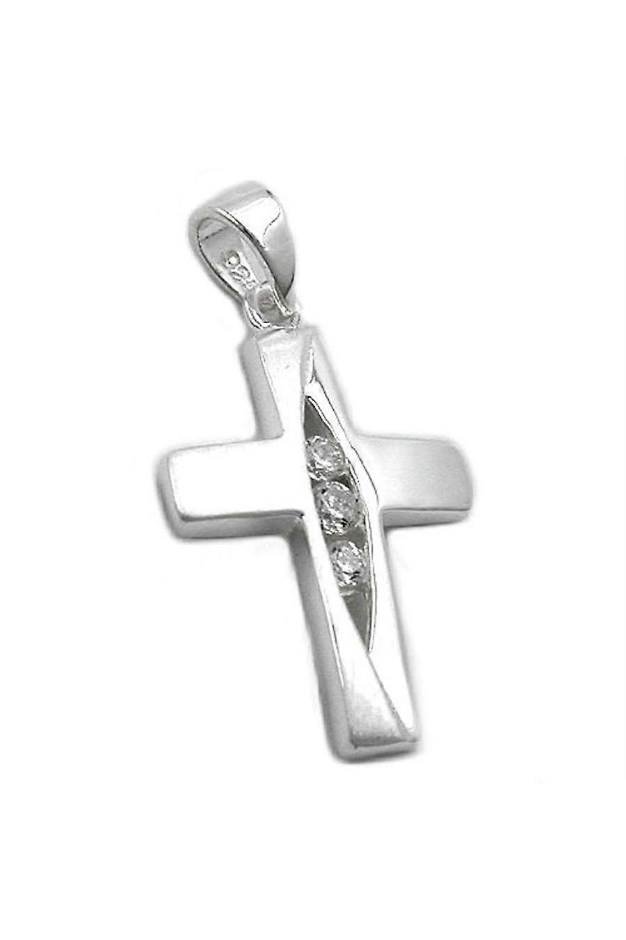 Pendant Cross With Zirconia Silver 925 - Gl92600