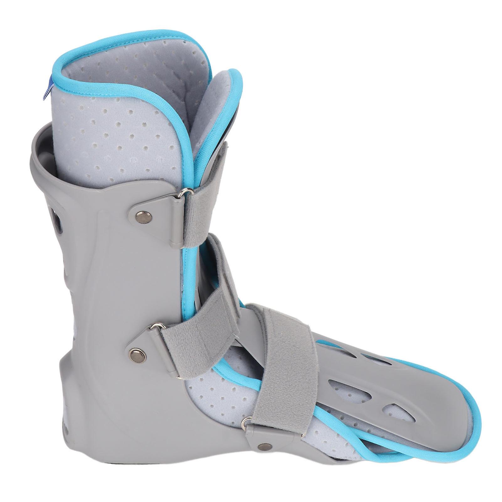 Ankle Brace Breathable Tightness Adjustable Fracture Recovery Foot Ankle Fixing Splint with BaffleLeft Foot 