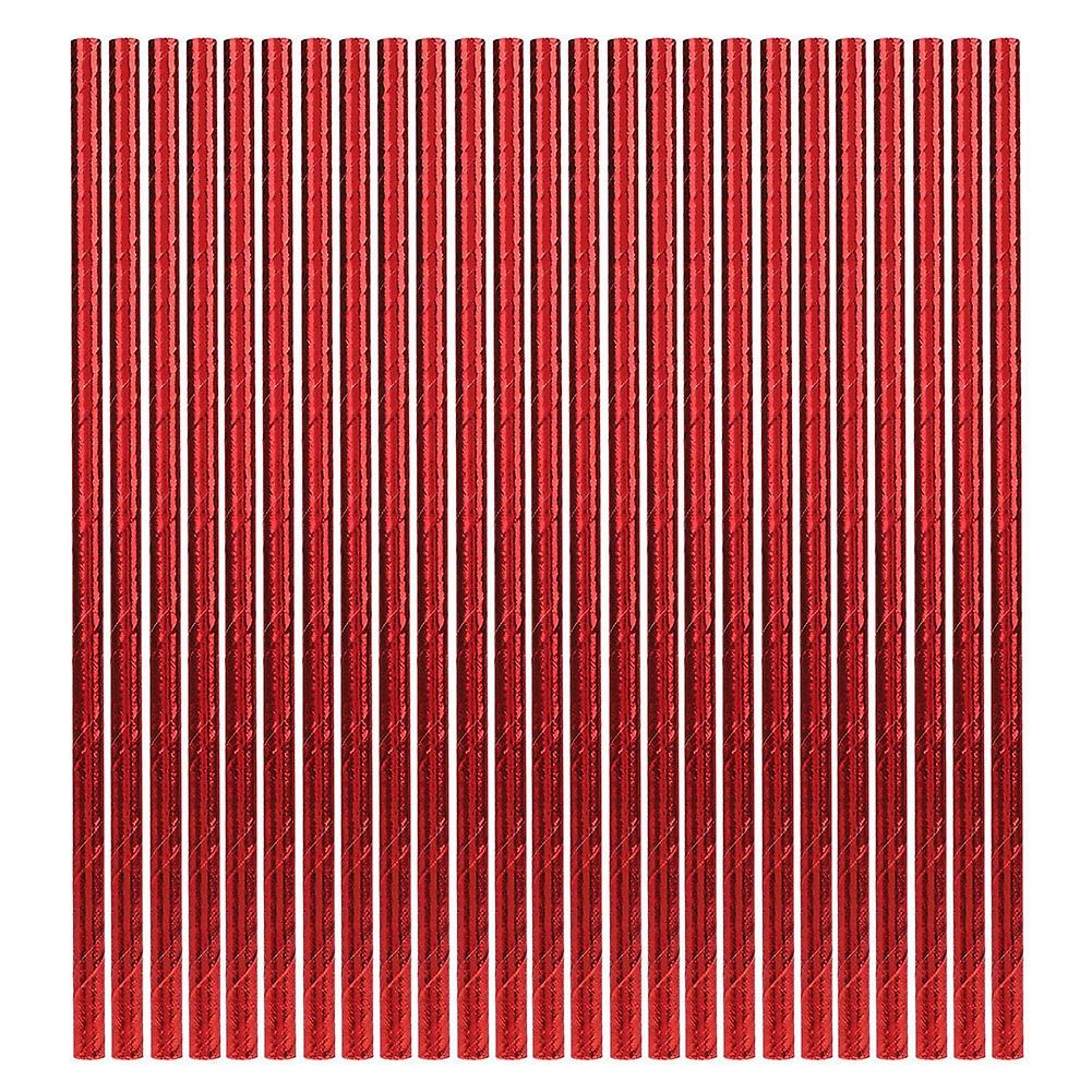 Gullstempling av matkvalitetspapir drikkesugerør til bryllupsdagsfest (1#)