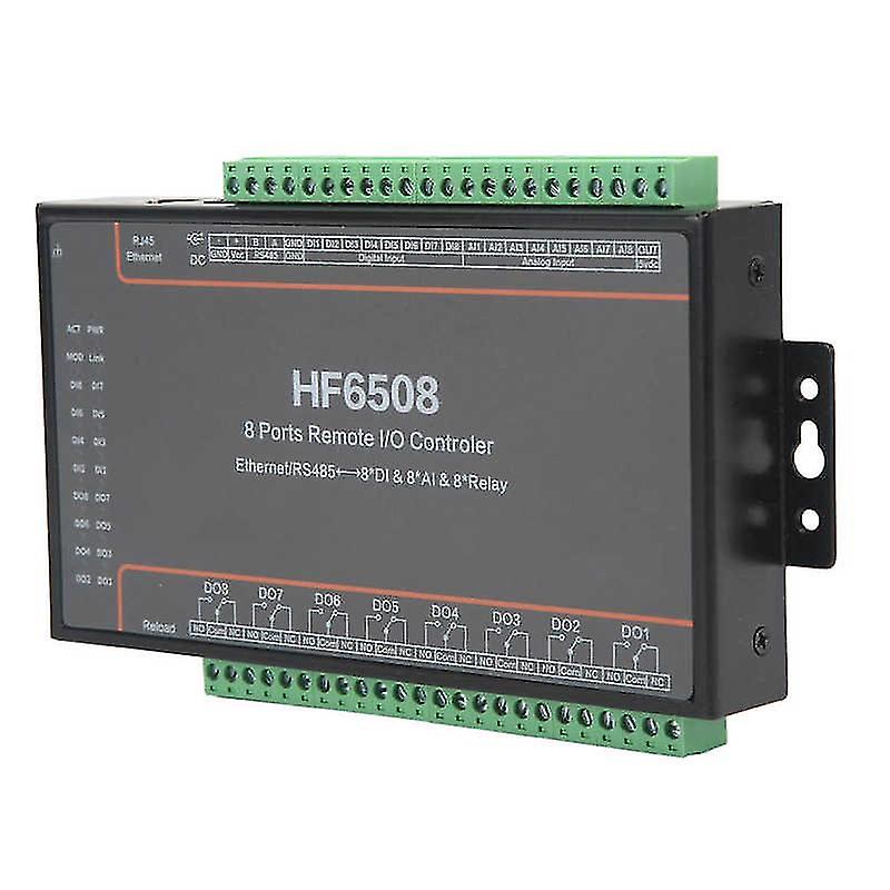 Relay Controller 8 Ports Rs485 Ethernet Data Collector Iot Configuration 5-40v Dc Ota Upgrade For Gricultural Monitoring