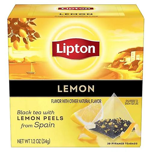 Lipton Lemon Schwarztee Pyramide Teebeutel