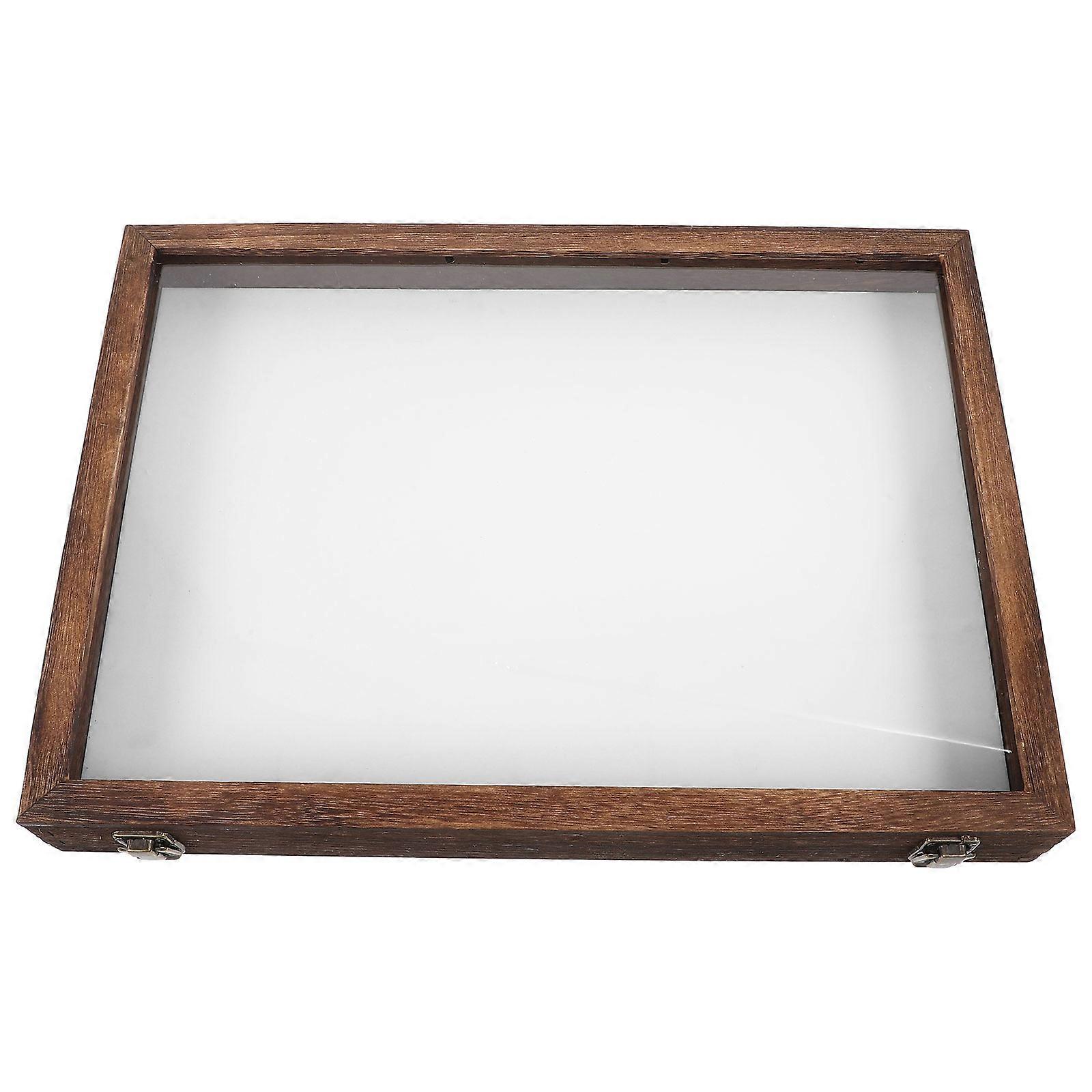 Specimen Box Dried Flower Display Case Display Case Wooden Butterflies Specimen Display Case