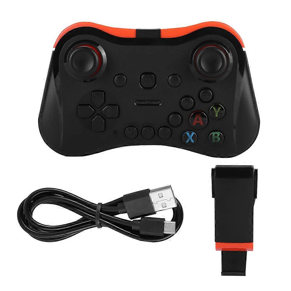 Wireless Bluetooth Game Controller No Delay Comfortable Grasp Bluetooth Gamepad (Black)