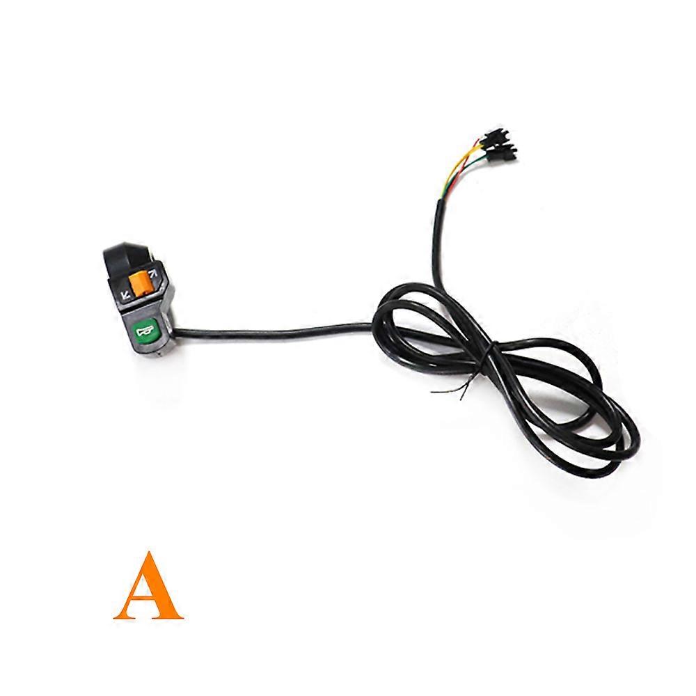 22mm 2 In1 Motorcycle Switch Electric Bike Scooter Atv Quad Light Turn Signal Horn Button For Citycoco Modified Accessories