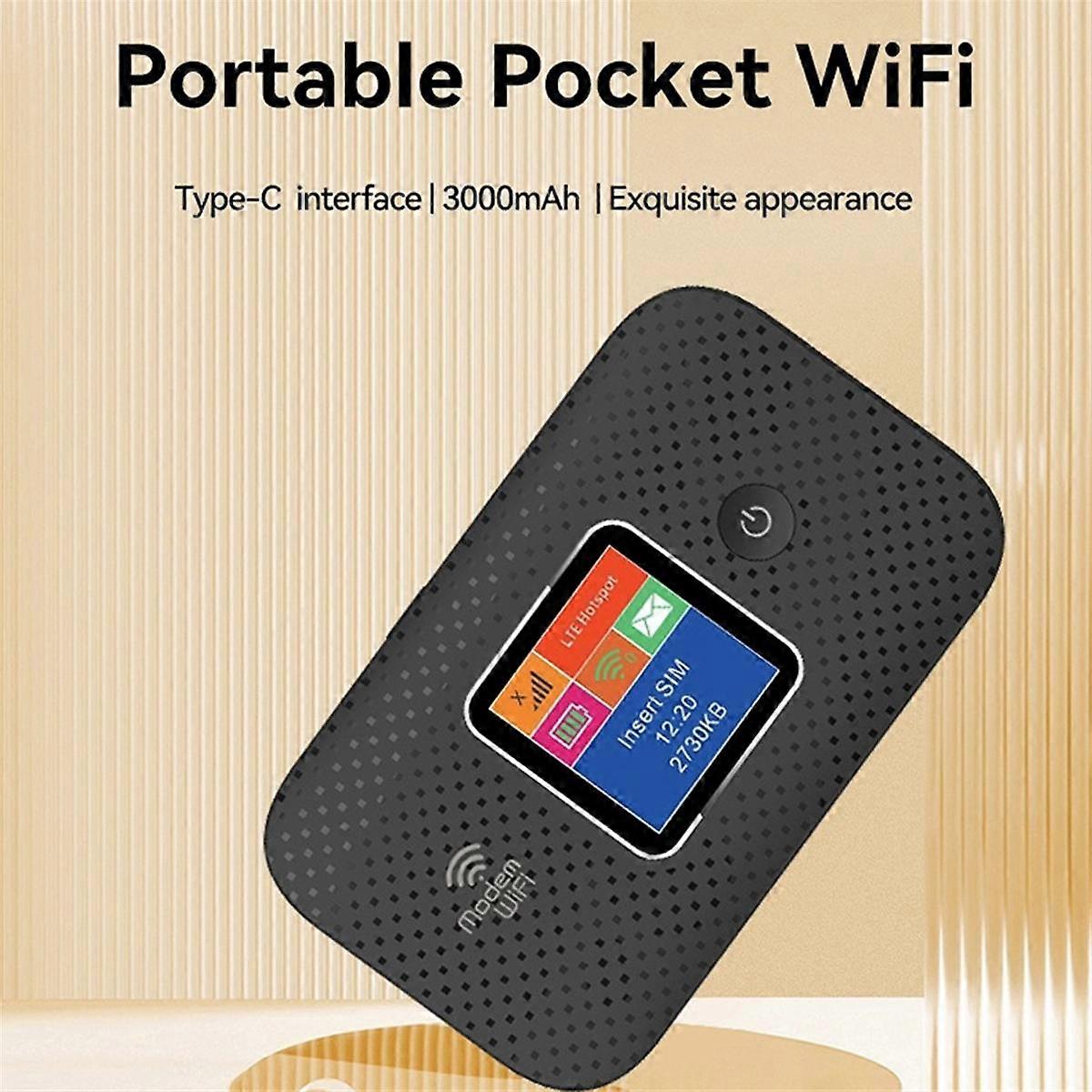 NIEUWE 4G-router ASR draagbare WiFi-kaartrouter TYPE C LTE draadloze ...