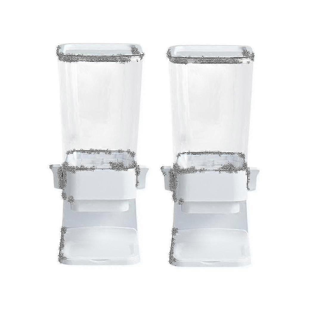 2pcs Countertop Dispenser Indispensable Countertop Container Countertop Container For Candy Dispens