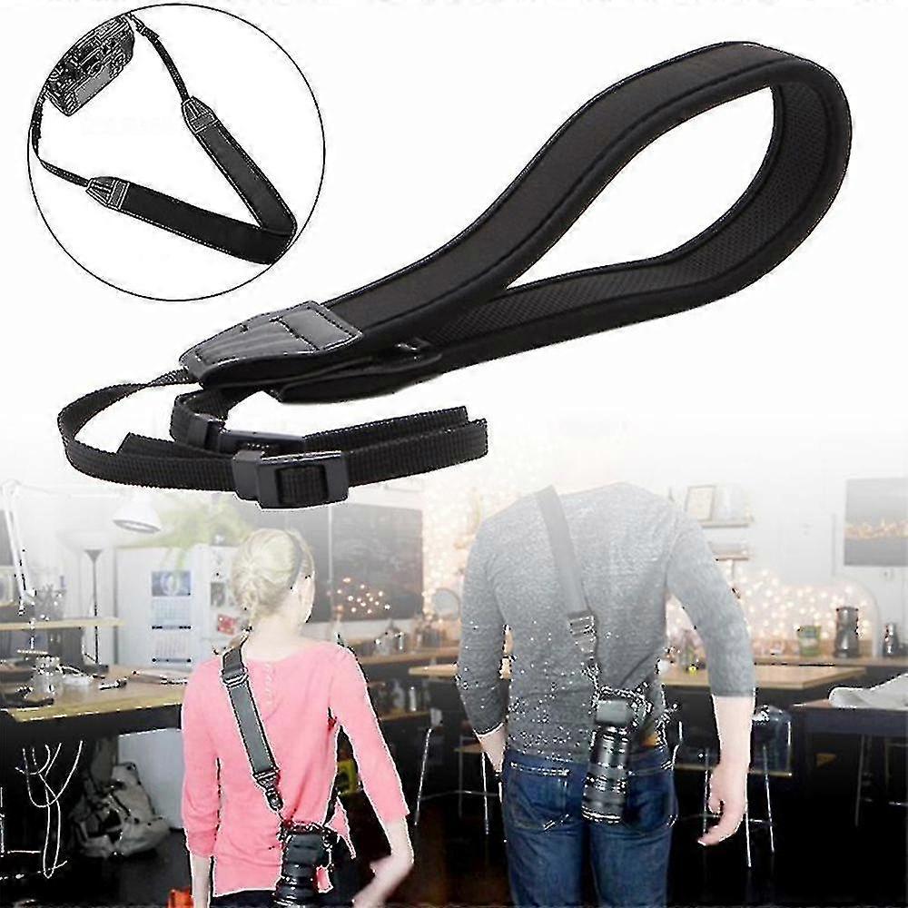 Universal Stretchy Camera Shoulder Belt, Adjustable Camera Neck Strap