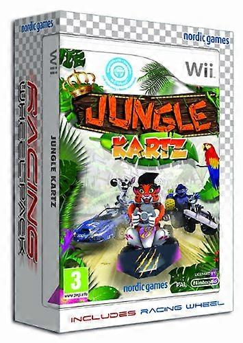 Jungle Kartz with Wheel (Wii) - PAL - New & Sealed
