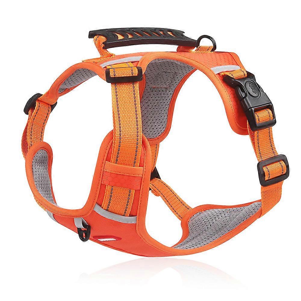 No Pull Dog Harness Adjustable Reflective Oxford Easy Control small Medium Large Dog Harness
