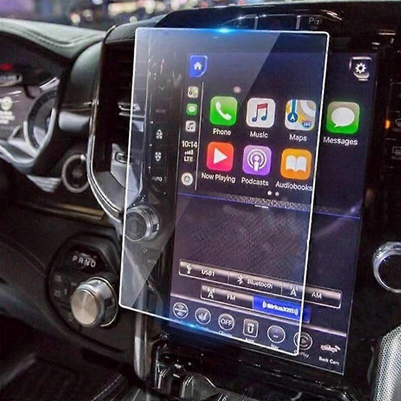 For 2019 2020 2022 Dodge Ram 1500 2500 3500 12-Inch Car Navigation Touch-Screen Display Tempered Glass Protector Film