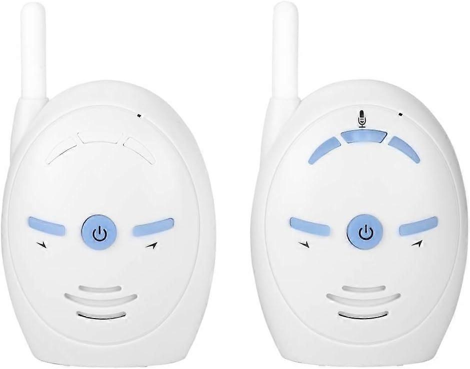 Baby Monitor Digital Audio Baby Monitor 24GHz Wireless Intercom with Two Way Voice Function Long Range up to 250M (Without Battery)(US)