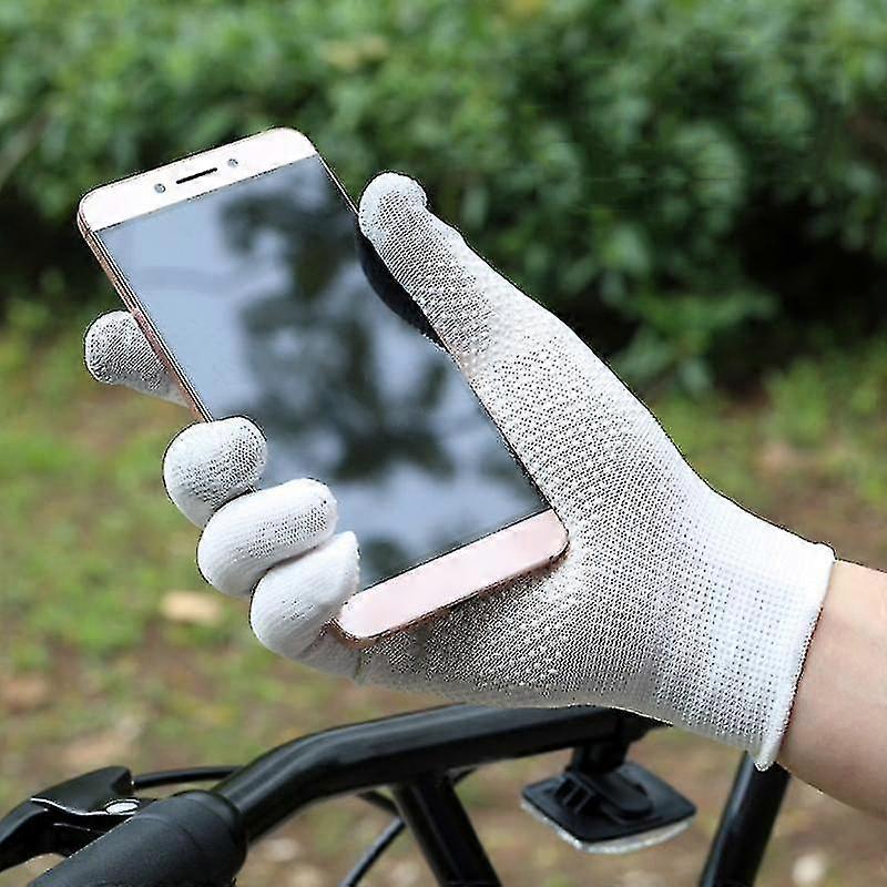 hmwy-outdoor non-slip touch screen gloves summer sunscreen full finger gloves