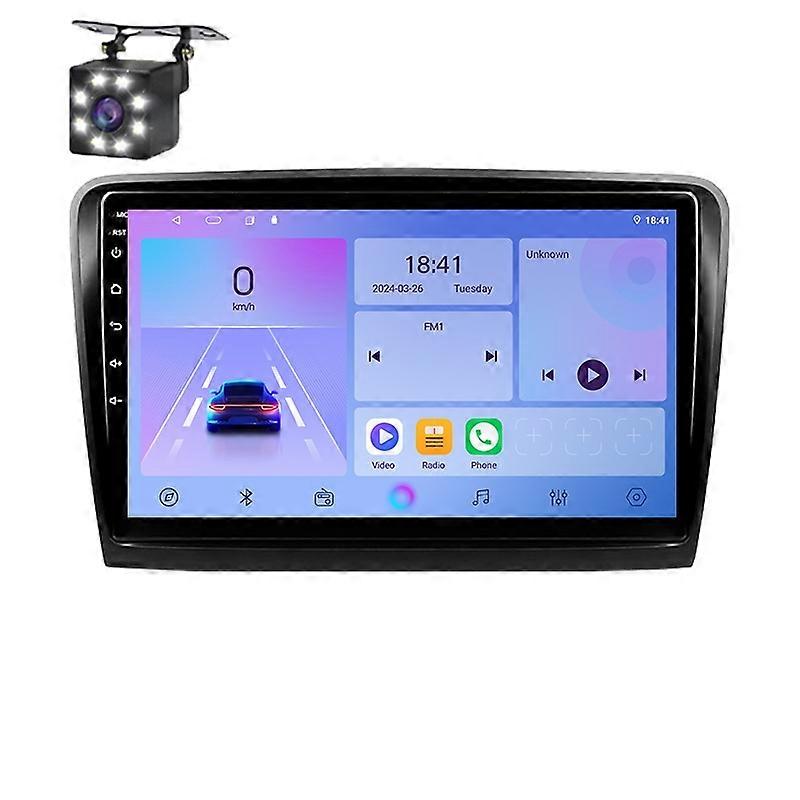 Android Auto Player For Skoda Superb 2 B6 2008 - 2015 Car Radio Multimedia Wireless Carplay