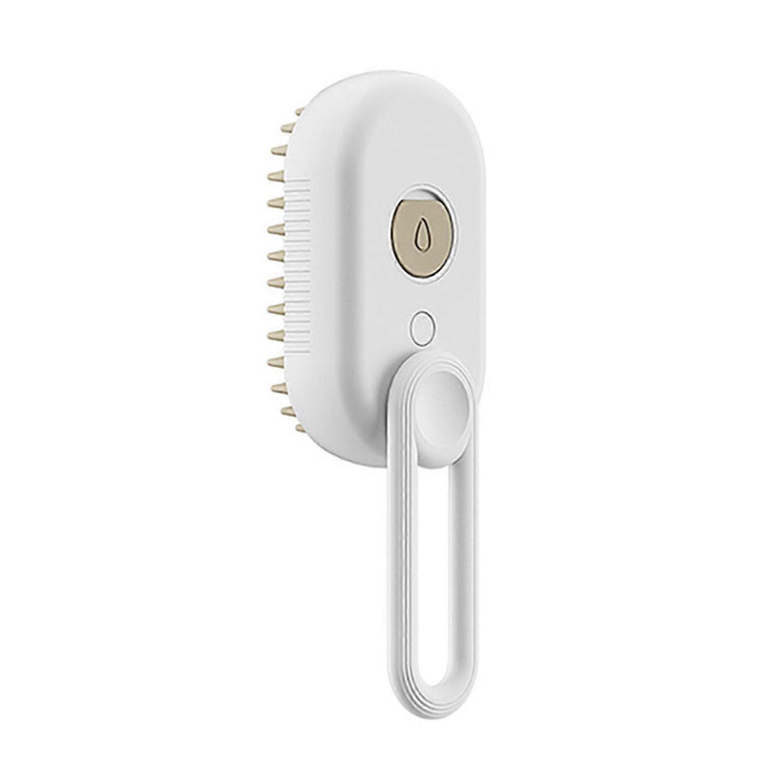 3-in-1 Pet Steam Brush for Cat One-key Spray Massage Cleaning Prevents Flying Hair Without Hurting Skin for Cats Dogs USB Grooming Brush