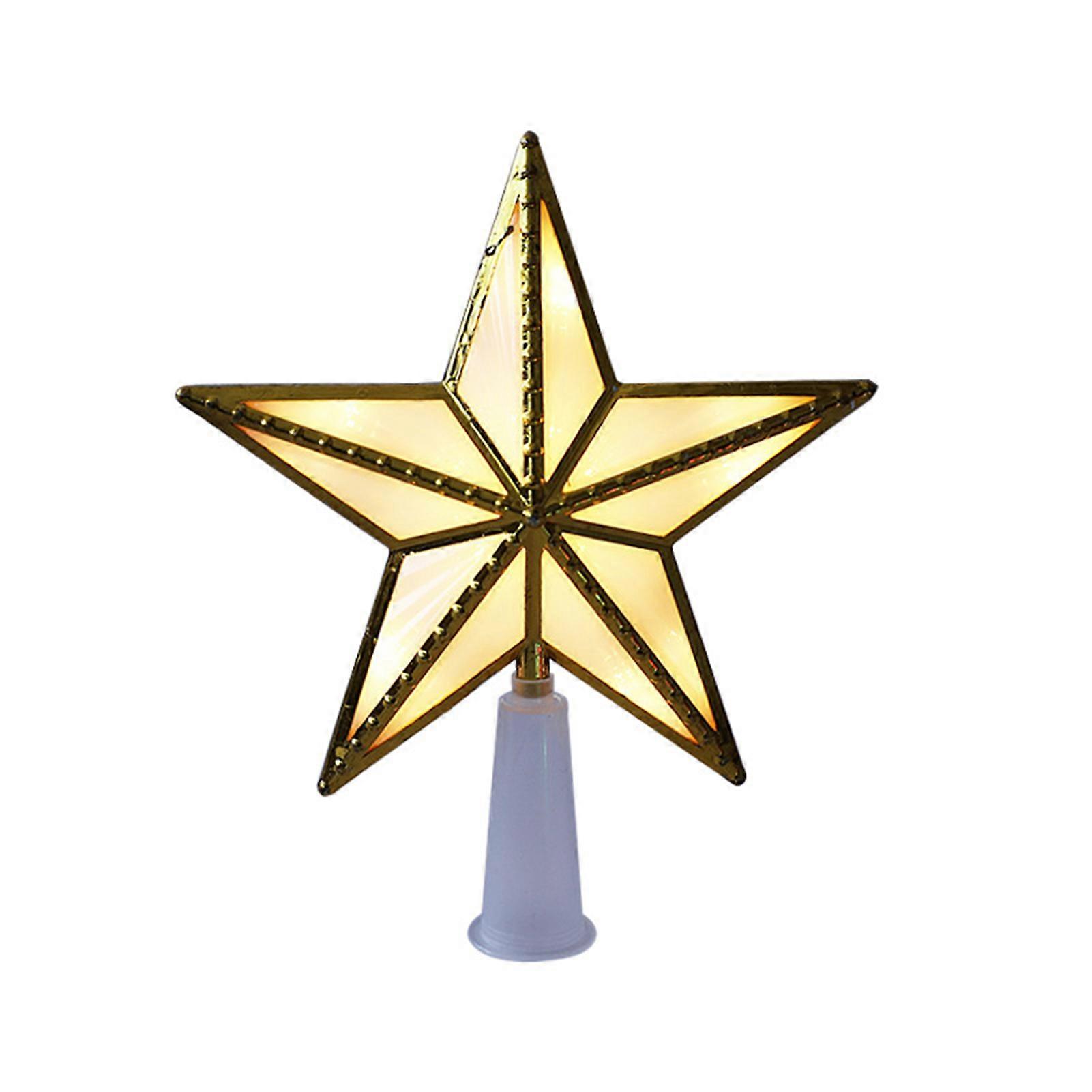 3D Luminous Five Pointed Star LED Transparent Five Pointed Star