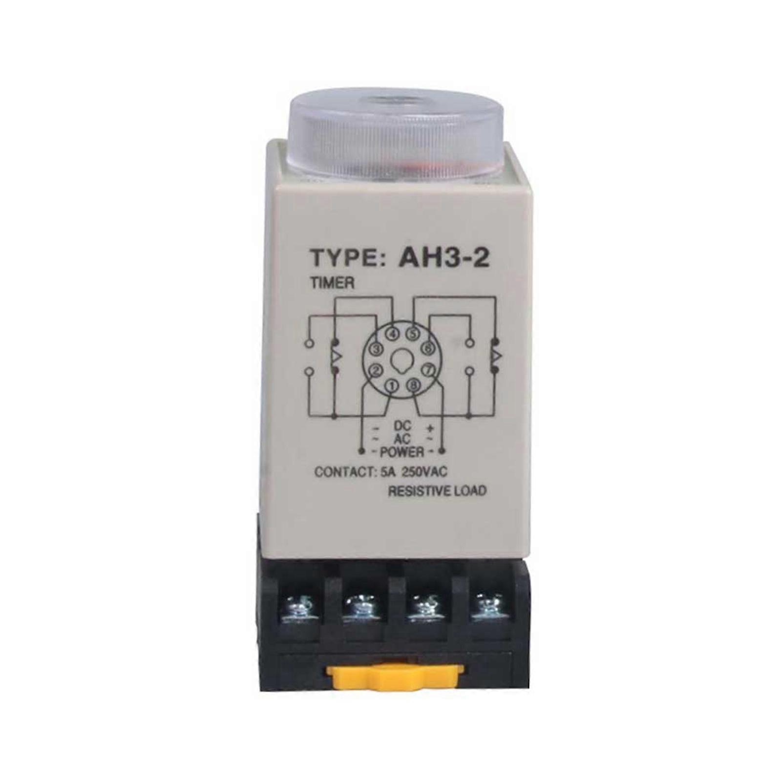 Rectangular Accurate Delay Timer Knob Control Design Easy to Use Timer for Improving Work Efficiency