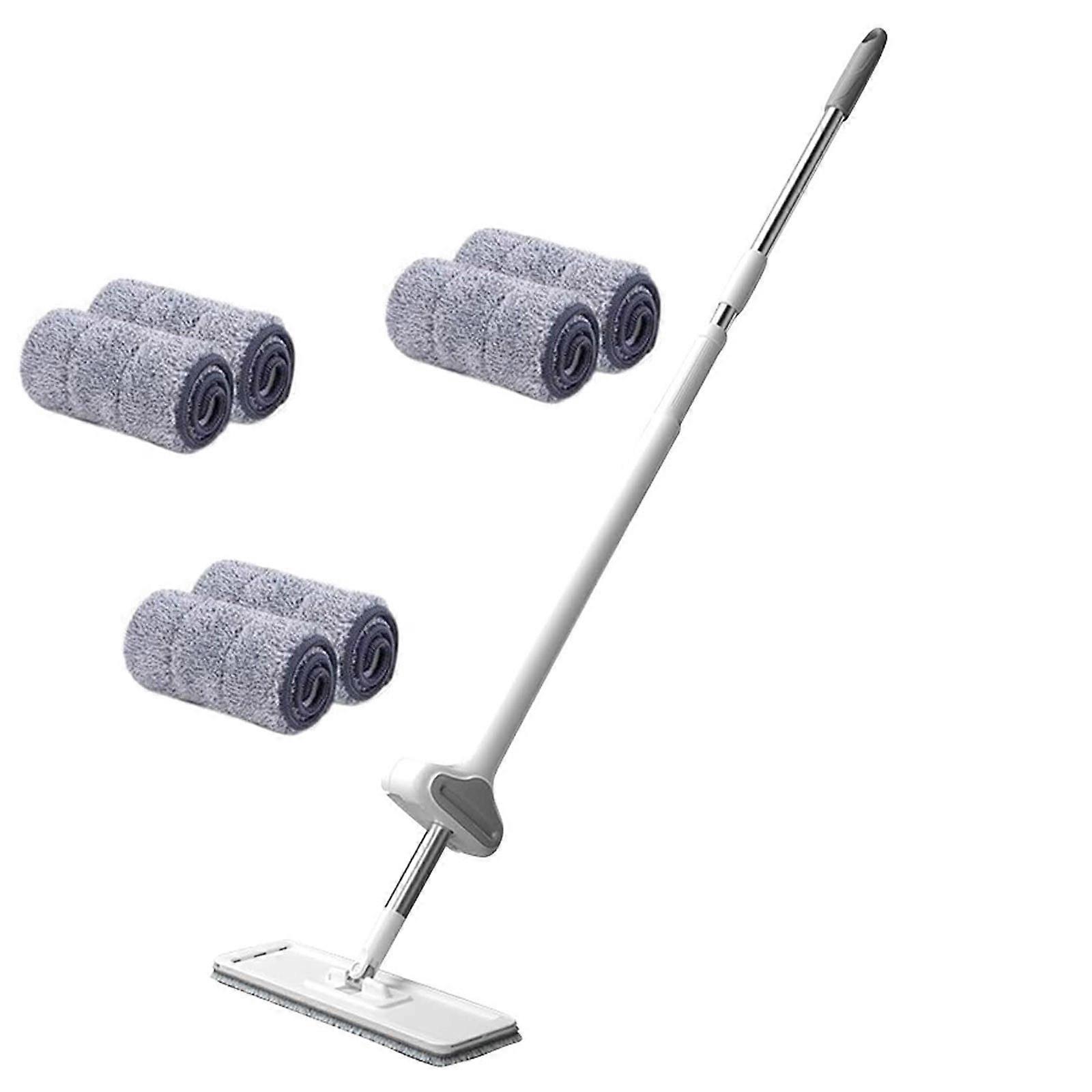 Large Rotary Handless Flat Mop For Household Water Absorption, Lazy Person Mopping, Tool Mop