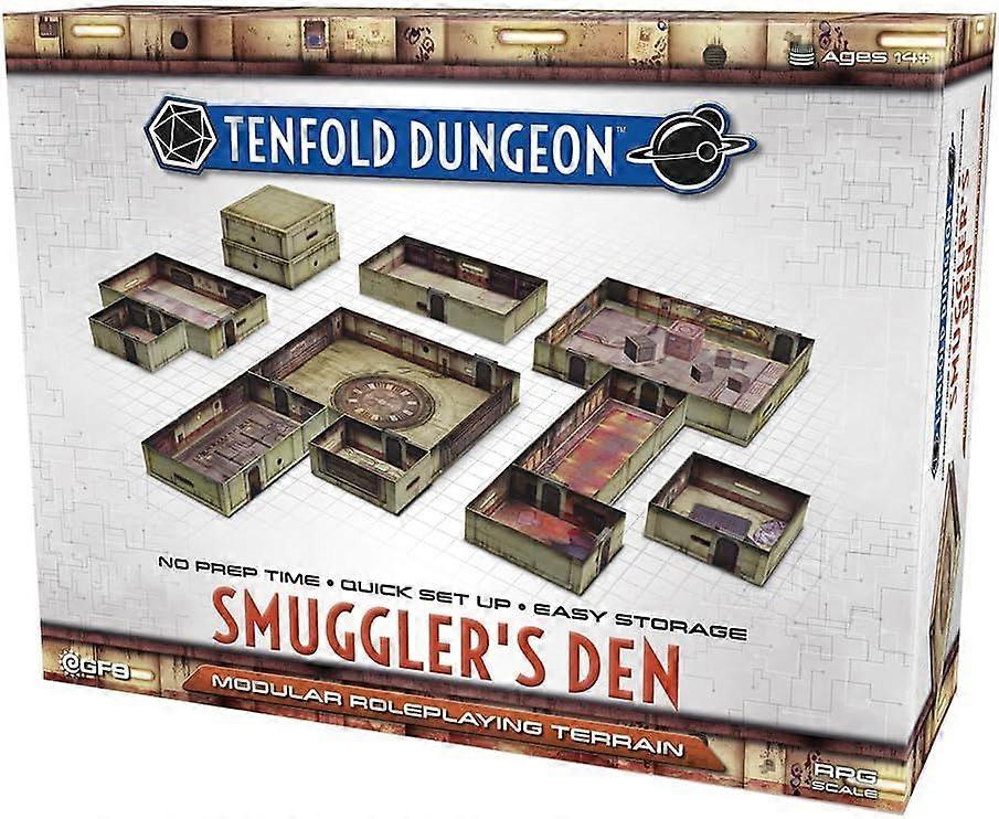Tenfold Dungeon Smuggler's Den Board Game