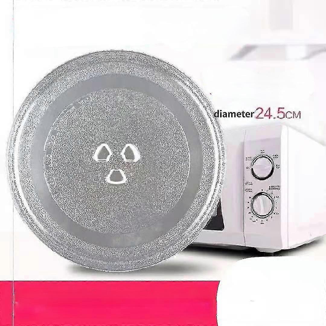 صينية هيكل القرص الدوار الزجاجي لفرن الميكروويف 245 مم 270 مم 315 مم fXz