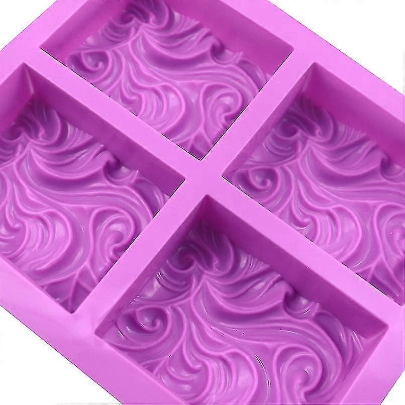 Autumn Promotion,silicone Soap Molds Soap Making Baking Muffin Pan Set Of 2