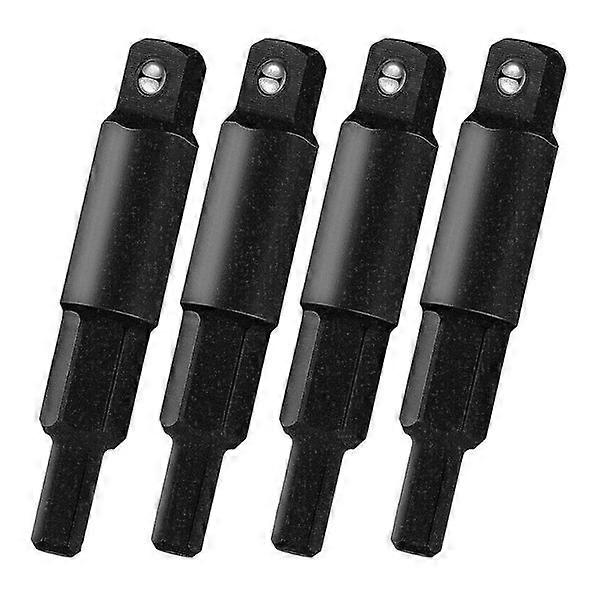 4pcs Service Wrench Hex Key Adapter Kit,air Conditioner Valve Ratchet