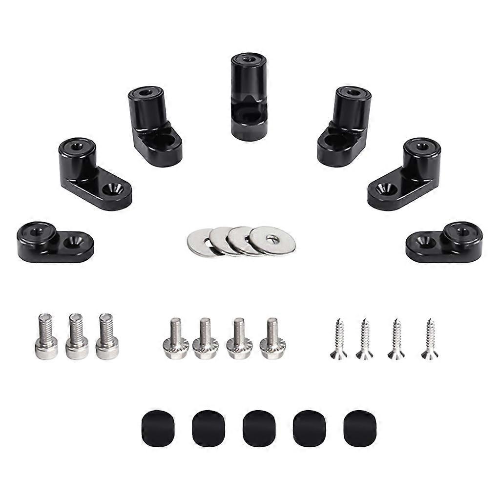 Stable-performance Bolt-on Type Rear Wing Spoiler Risers Extender set for ST